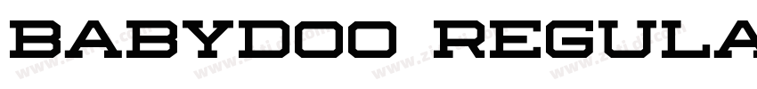 Babydoo Regular字体转换 Babydoo Regular字体转换